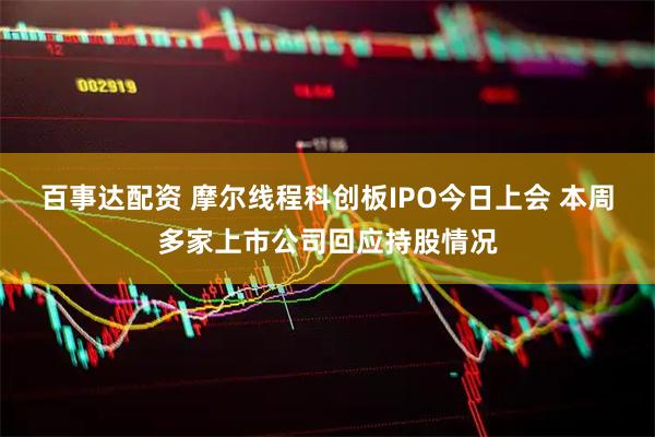 百事达配资 摩尔线程科创板IPO今日上会 本周多家上市公司回应持股情况